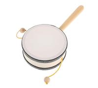 Gatuida Tamburo Scimmia Cinese a Mano Per Ragazzo Ragazza, Strumento a Percussione Tradizionale 4 Pollici, Tamburo Rotante Portatile Per Spettacoli Scolastici e Apprendimento Musicale