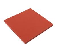 Gatuida Tappetino Isolante in Silicone Rosso 8mm 15x15cm per Pressa a Caldo Accessorio per Cappelli Resistente Alte Temperature Antiscivolo per Termo-trasferimento e Cucito Artigianale