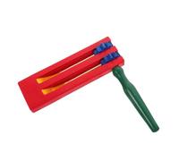 Gatuida Tavola Armonica in Legno Rumore Rumoroso Insegnare Incoraggiante Strumenti Cricchetti Strumento Portatile Favore Per Tamburello Cricchetto Di Legno