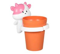 Gatuida Tazza per Collutorio per Portaspazzolino per Tazze per Tazza da Bagno per Animali Sciacquatrice per Shampoo Portaspazzolino con Tazza Tazze da Bagno Pp Rosa