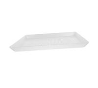 Gatuida Teglia Pizza Quadrata in Lega Alluminio Forata Antiaderente Resistenza Alta Temperatura e Base Croccante Vassoio Forno Versatile per Cucina e Ristorante