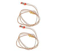 Gatuida Termocoppia con Sensore di Sicurezza in Acciaio Inossidabile per Fornello a Gas 2 Pezzi e Protezione Automatica Spegnimento per Cucina