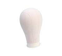 Gatuida Testa Di Manichino in Tela 23 Pollici Per Parrucchieri Professionali Supporto Per Parrucche e Porta Aghi Incluso, Manichino Artistico Resistente Per Saloni Di Bellezza