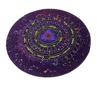 Gatuida Tovaglia Divinatoria in Gomma per Tavolo Astrologico Tappetino Decorativo per Giochi Divinatori Accessori per Casa e Ufficio