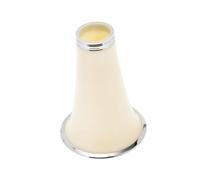 Gatuida Tubo Accordatura per Clarinetto Abs Bianco con Finitura Argento Accessorio Portatile per Strumenti Musicali Ottima Aria e Facile Installazione per Musicisti e Appassionati