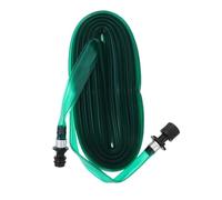Gatuida Tubo Da Giardino Flessibile Pvc 10m Con Fori Per Irrigazione Agricola e Orti, Impianto Di Irrigazione Esterno Con Connettore Standard a Tenuta Per Coperture e Giardini