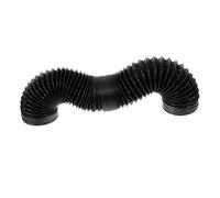 Gatuida Tubo in Lamina Di Alluminio Condotto Tubo Dell'asciugatrice Tubo Di Sfiato Dell'asciugatrice Tubo Flessibile Canalizzazione Da 4 Pollici Black Foglio Di Alluminio