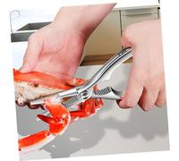 Gatuida Utensili da Cucina in Acciaio Resistente per Crostacei Pinze e Forchette Resistenti per Granchi e Aragoste Kit Multiuso per Molluschi Strumenti Durevoli per Gusci di Crostacei