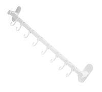 Gatuida Utensili da Parete in Alluminio Spazioso Asta con Ganci Mobili Montaggio Foratura per Cucina su e Piastrelle e Resistente