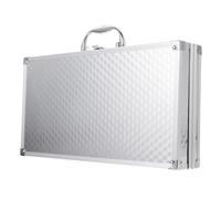 Gatuida Valigetta Portautensili in Alluminio Leggera con Rinforzati Custodia Rigida Anticaduta per Trasporto Strumenti Professionali Utensili Portatile con Chiusura Sicura