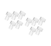 Gatuida Valvole Di Non Ritorno in Silicone Per Tiralatte Manuale, 10 Pezzi, Accessori Per Allattamento Al Seno, Compatte e Leggere Per Mamme, Resistenti e Pratiche Per Conservazione Latte Materno