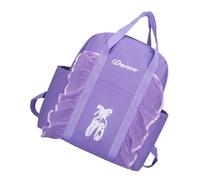 Gatuida Zaino per Bambini Ballerina e Danza Classica, Borsa da Danza Tracolla Ampia, Leggero e Spazioso, Adatto per Scuola e Attività All’aperto, Lavabile e Resistente, Colore Viola
