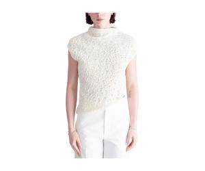 Gauchere - Asymmetric Knit Top - - Knitwear - Donna - Beige - M