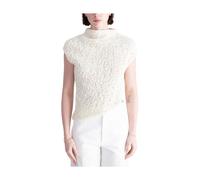 Gauchere - Asymmetric Knit Top - - Knitwear - Donna - Beige - S