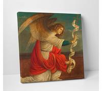 Gaudenzio Ferrari l'Angelo Gabriele Stampa su Tela Canvas Vernice Pennellate