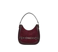 Gaudí Borsa hobo in similpelle con logo jacquard, lettering GJ in metallo e tracolla rimovibile. (Wine)