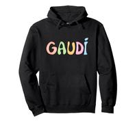Gaudí Colors - Arte Modernista Vibrante e Unica Felpa con Cappuccio