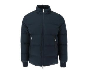 Gaudi, ,Jackets ,Uomo ,Blu ,S Giacca Trapuntata Blu con Zip e Tasche Multiple