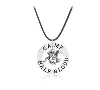 GAUEIOUR Collana Pegasus - accessorio da campeggio mezzo sangue, design alla moda in lega di zinco
