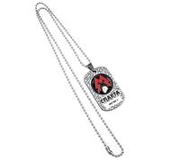 GAUEIOUR Metro Artyom - Collana con ciondolo a forma di piastrina per cani, accessorio per gioielli, alla moda, stile militare, in metallo, punk, con teschio, per fan del gioco, commemorazione, hip