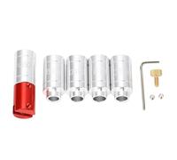 Gauge Body with 5 Bushing Set Headspace Gauge Body Kit for 30 C375 D400 B350 E420 Bottlenecks Checking Offers Improved Accuracy Compatibility Efficient Measurement Versatile Use