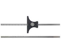 Gauge Di Profondità Reversibile Moore & Wright Metri 0-150MM MAW43M