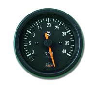 GAUGE LINE Contagiri diesel incasso diametro mm 84Colore Bianco