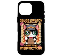GAUGE SWATCH AUDITED BY THE CHIEF FUZZ INSPECTOR Custodia per iPhone 16 Pro Max