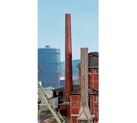 Gaugemaster GM449 - Fordhampton Industriale Camino 00 Scala Plastica Kit T48