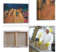 Gauguin fuga design quadro stampa tela dipinto telaio arredo casa