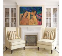 Gauguin fuga design quadro stampa tela dipinto telaio arredo casa