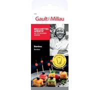 GAULT&MILLAU - Spiedini antipasto in bambù - Picchetti da cocktail - Design elegante e versatile - Perfetto per formaggi, frutta e salumi - Confezione da 1