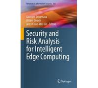 Gautam Srivasta Security and Risk Analysis for Intelligent Ed (Copertina rigida)