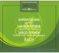 GAUVIN,KARINE / BEAUSEJOUR,LUC / ISTOMIN,SERGEI Bach (CD)
