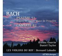 Gauvin/Taylor/Labadie/Les Violons du Psalm 51 after the Pergolesi Stabat M (CD)