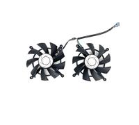 GAVATKLKCP HA9015H12SC-Z - Ventola di raffreddamento per scheda video GPU, compatibile con schede grafiche MSI GeForce RTX 3070 3060Ti Twin (nero a 2 ventole)