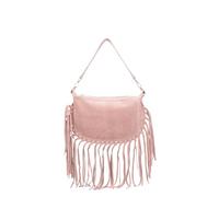 Gave Lux Borsa a spalla convertibile in zaino da donna In Vera pelle Made in Italy 30x21x1 cm Rosa antico