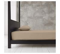 Gaveno Cavailia Diamond Plain Dyed Lenzuolo con Angoli, Poliestere e Cotone, Naturale, King