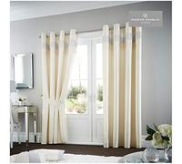 GAVENO CAVAILIA - Tende con Occhielli, pronte all'Uso, 100% Poliestere, con fermatende Coordinate, 229 x 229 cm, Colore: Panna