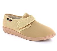 Gaviga Pantofola Strappo Cotone Elasticizzato Verde Safari Fisioterapia Extra Large