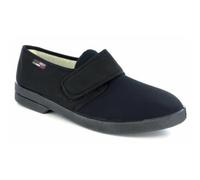 GAVIGA pantofole leggere elasticizzate UOMO regolabili strappo per alluce valgo riabilitazione primavera estate made in ITALY (nero, Sistema Taglie Calzature EU, Adulto, Uomo, Numero, Media, 44)
