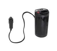Gavigain 200W Convertitore per Auto DC 12V a AC 220V Ingresso Accendisigari Doppio USB e Tipo C Adattatore per Spina per Auto a Ricarica Rapida per Viaggio su Strada