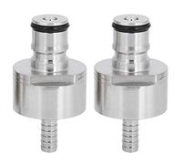 Gavigain Carbonazione, carbonatazione in acciaio inox con chiusura a sfera da 5/16 di pollice, carbonatazione con chiusura a sfera per bevande gassate, bottiglie in PET riempimento bottiglie a controp