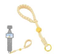 Gavigain Cinturino da polso per fotocamera Forte carico che impedisce il cordino da polso elasticizzato regolabile per fotocamera tascabile per POCKET 3 (Amarillo)