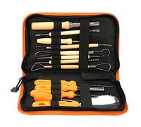 Gavigain Coltelli da intaglio Scultura manuale Set di coltelli da intaglio per zucca di Halloween Strumenti incisivi e durevoli per divertenti decorazioni per la notte di Halloween