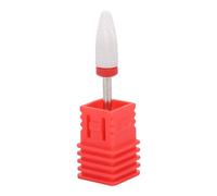 Gavigain Punta da trapano per unghie Accessori per rettificatrice elettrica in ceramica Leggero e portatile per rimodellare le unghie (Rectificado fino F caja roja)