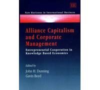 Gavin Boyd Alliance Capitalism and Corporate Management (Copertina rigida)