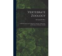 Gavin de Beer Vertebrate Zoology; an Introduction to the Comp (Copertina rigida)