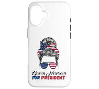 Gavin Newsom 2024 Per il Partito Democratico Presidente Custodia per iPhone 16