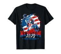 Gavin Newsom 2028 per Le Elezioni patriottiche degli Stati Uniti Maglietta